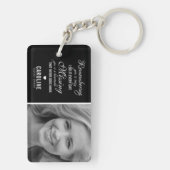 家族記念写真追悼記念 キーホルダー (裏面)