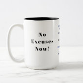 家族誕生日リストコーヒーマグ ツートーンマグカップ (左)