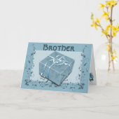 家族誕生日 カード (黄色い花)