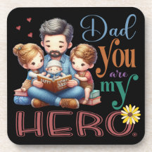 家族読の時間パパあなたは私のヒーロー