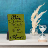 家族賛美の歯垢 フォトプラーク (側面)