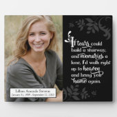 家族追悼記念慰霊プレート フォトプラーク (正面)