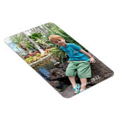 家族連れの子供の写真冷蔵庫マグネット マグネット (右側)