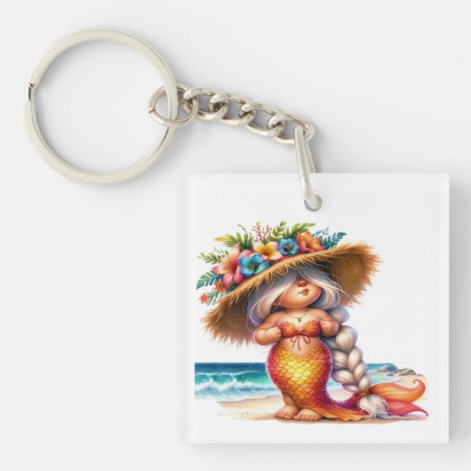 家族連絡情報名を付けて！キーホルダー キーホルダー (正面)