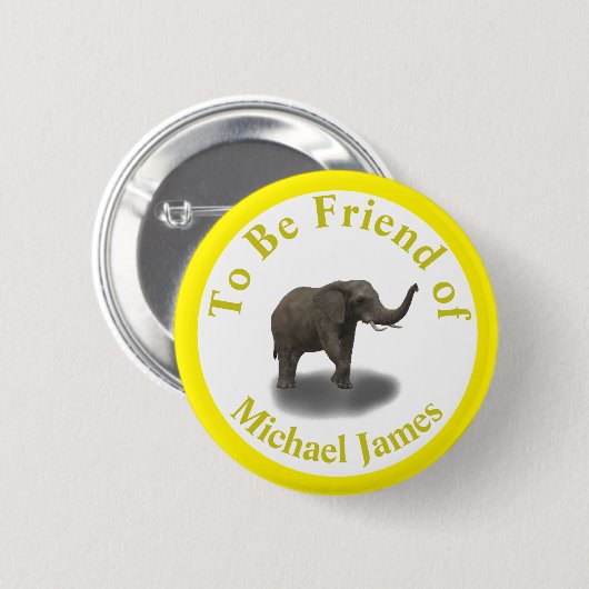 家族関係の組み合わせ動物 缶バッジ (正面&裏面)