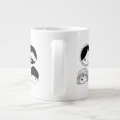 家族顔漫画 ジャンボコーヒーマグカップ (裏面)