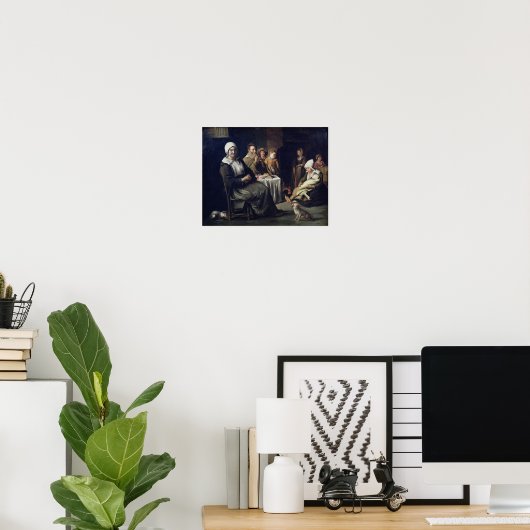 家族食 ポスター (ホームオフィス)