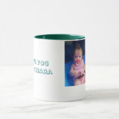 家族057、私達はYouAuntバーバラを愛します マグカップ (中央)