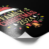 家族2024クリスマスマッチングコスチュームサンタ フォトプリント            (角)