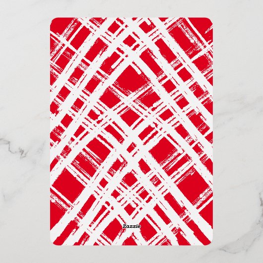 家族3写真おもしろい書エレガント文字金ゴールド 箔シーズンカード (裏面)