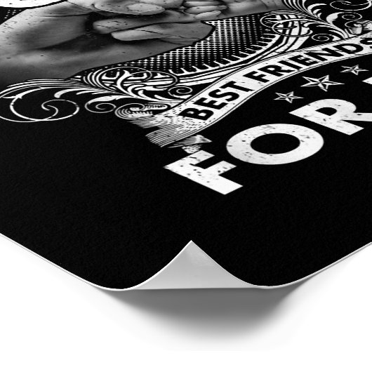 家族365パパ最高のと息子の友人 ポスター (角)