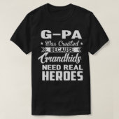 家族365 GPa祖父おもしろい祖父ギフトマン Tシャツ (デザイン正面)