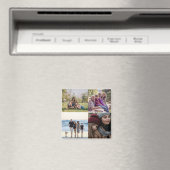 家族4の写真自分で作成 マグネット (インサイチュ (食洗機))