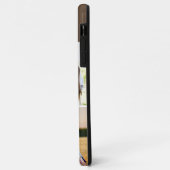 家族4フォトコラージチョコレートブラウンカスタム Case-Mate iPhoneケース (裏面/左)