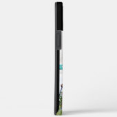 家族4フォトコラージュ黒パーソナライズされた Case-Mate iPhoneケース (裏面 / 右)