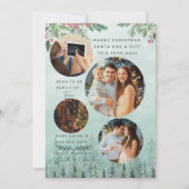 家族4妊娠の発表水の色 シーズンカード (正面)