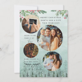 家族4妊娠の発表水の色 シーズンカード