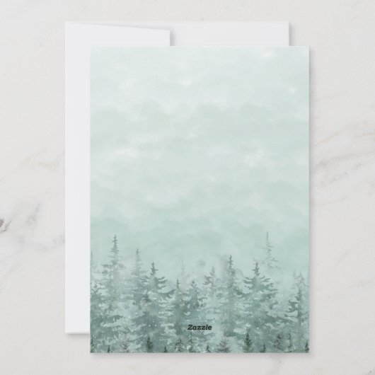 家族4妊娠の発表水の色 シーズンカード (裏面)