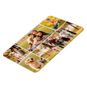 家族5フォトコラージュ マグネット (左側)