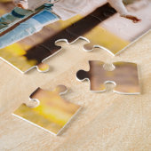 家族6フォトコラージュミニマルシンプル ジグソーパズル (側面)