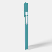 家族6枚写真 ティール Case-Mate iPhoneケース (裏面 / 左)