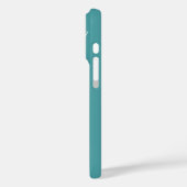 家族6枚写真 ティール Case-Mate iPhoneケース (裏面 / 左)