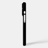 家族6枚写真 ブラック Case-Mate iPhoneケース (裏面 / 左)