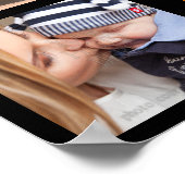 家族8フォトコラージュDIYテンプレート |名前V2の追加 ポスター (角)