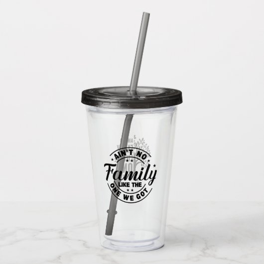 家族 アクリルタンブラー (裏面)