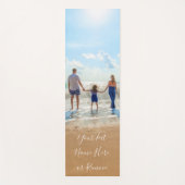 家族 – カスタム写真と文字 – 自分のデザイン  ヨガマット (正面)