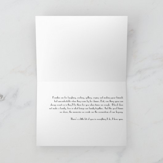 家族 カード (内部)