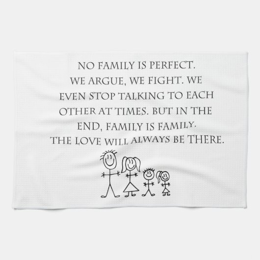 家族 キッチンタオル (横)