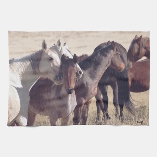 家族 キッチンタオル (横)