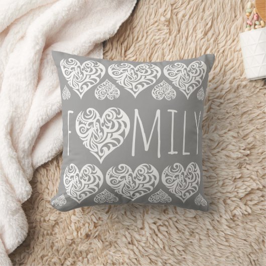 家族 クッション (ブランケット)