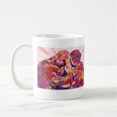 "家族" コーヒーマグカップ (左)