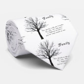 家族-タイ ネクタイ (ロール)