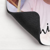 家族、パーソナライズされたカスタムフルフォト マウスパッド (コーナー)