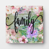 家族 フォトプラーク (正面)