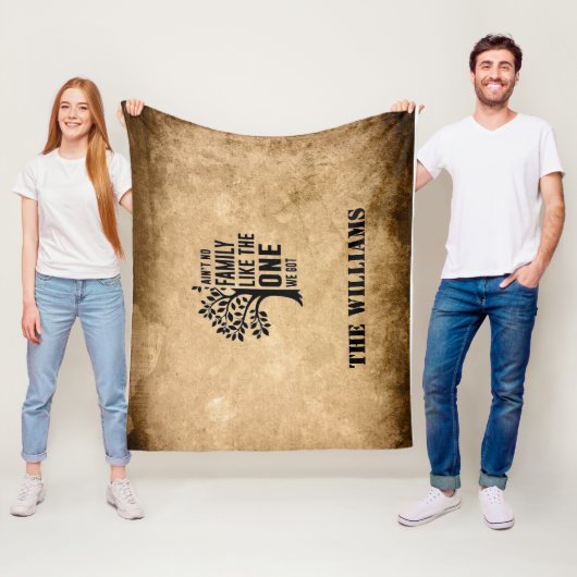 家族 フリースブランケット (インサイチュ)