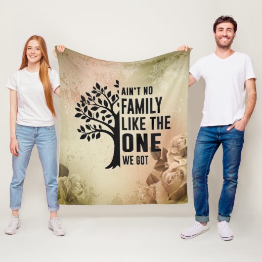 家族 フリースブランケット (インサイチュ)