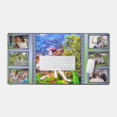 家族&フレンズヤラパシーニックパスビュー0819 デスクマット (キーボード&マウス)