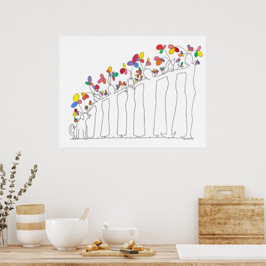 家族 ポスター (キッチン)