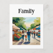 家族 ポストカード (正面)