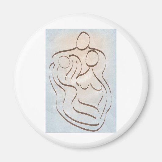 家族 マグネット (正面)