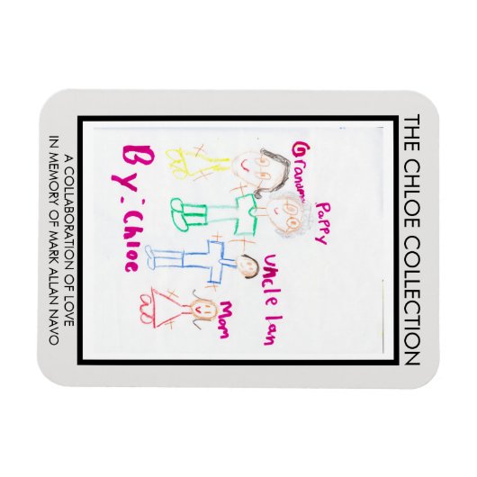 家族 マグネット (横)