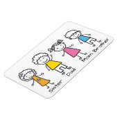 家族 マグネット (左側)