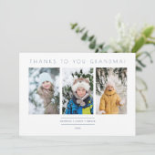 家族 ミニマリスト 3枚の写真 コラージュ 記念品 (スタンド正面)