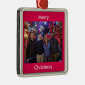 家族 + 友人のクリスマスのオーナメント メタルオーナメント (右)