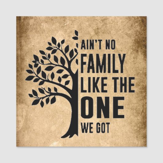 家族 名札 (正面)