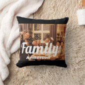 家族 | Boho文字(2枚) クッション (ブランケット)